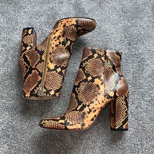 Steve Madden Snake Boots